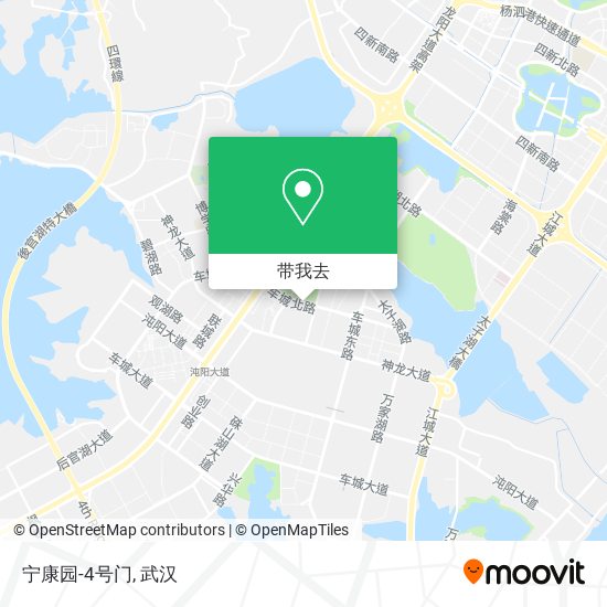 宁康园-4号门地图