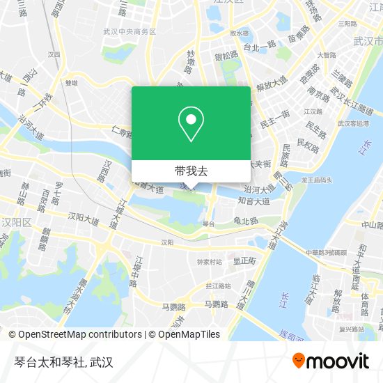 琴台太和琴社地图