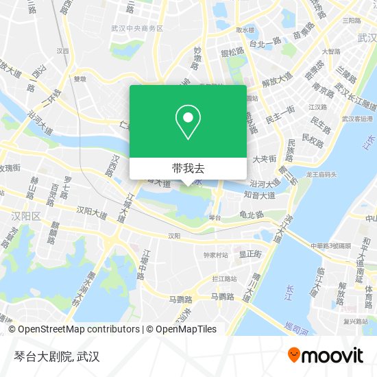 琴台大剧院地图