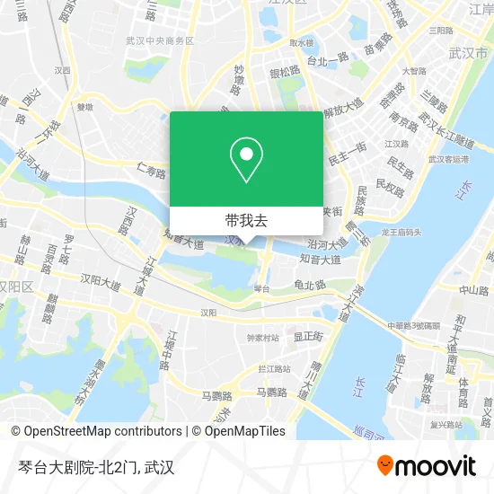 琴台大剧院-北2门地图
