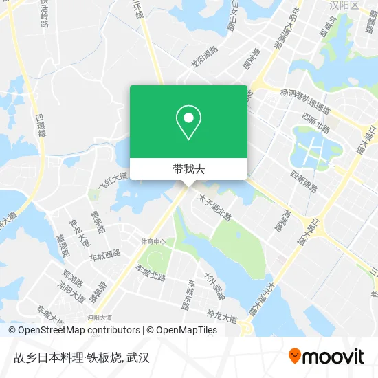 故乡日本料理·铁板烧地图
