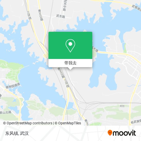 东风镇地图