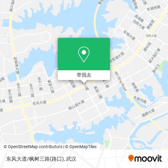东风大道/枫树三路(路口)地图