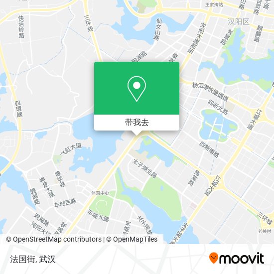 法国街地图