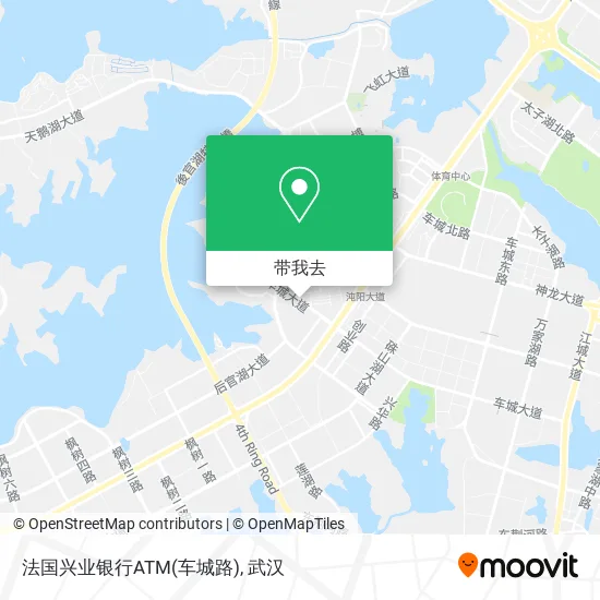 法国兴业银行ATM(车城路)地图