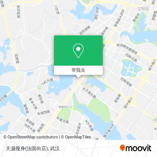 天灏瘦身(法国街店)地图