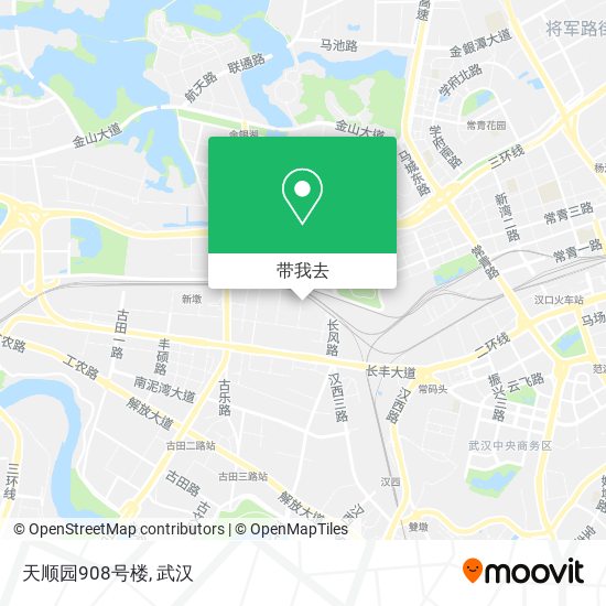 天顺园908号楼地图