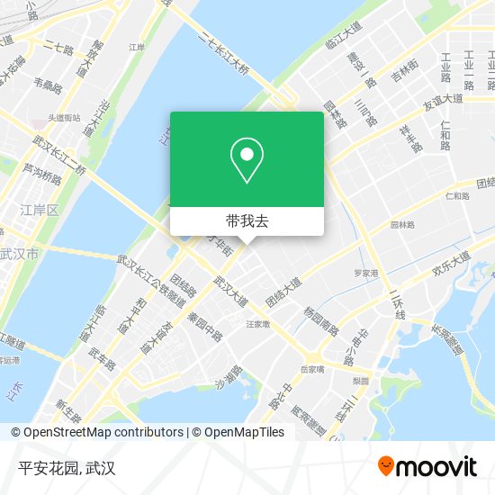 平安花园地图