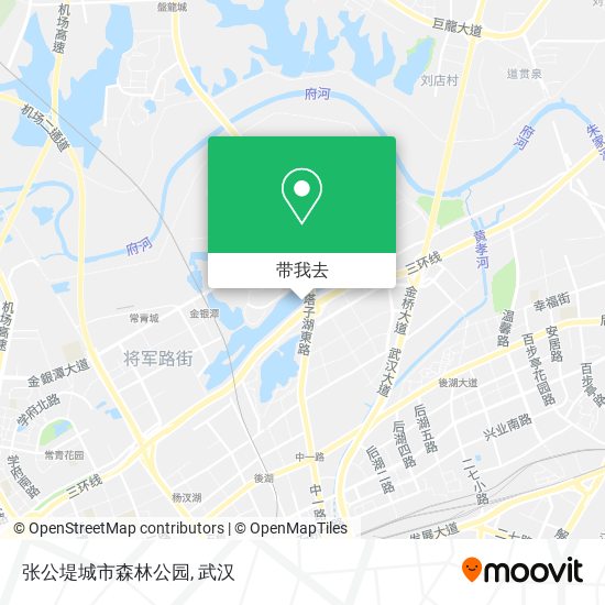 张公堤城市森林公园地图
