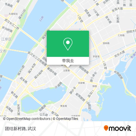 团结新村路地图