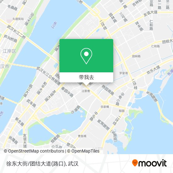徐东大街/团结大道(路口)地图