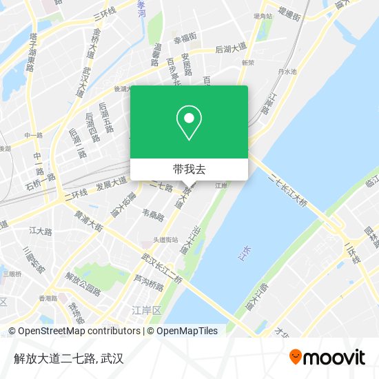 解放大道二七路地图