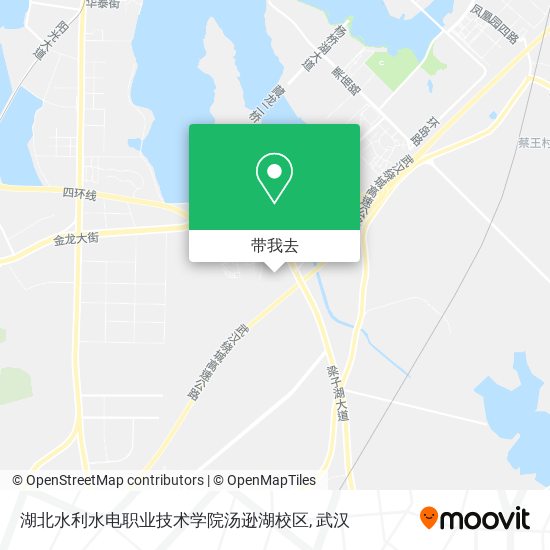 湖北水利水电职业技术学院汤逊湖校区地图