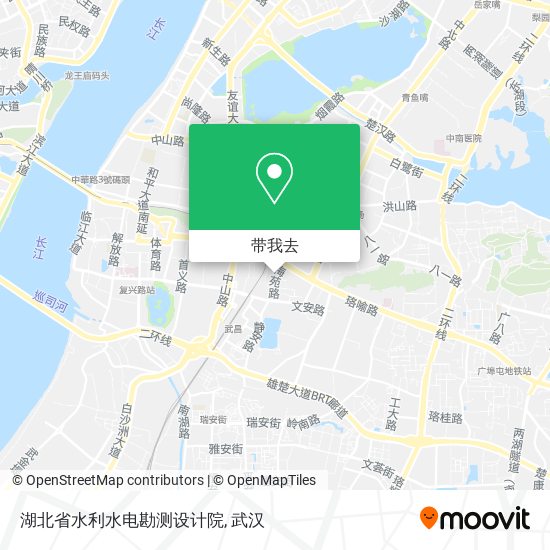 湖北省水利水电勘测设计院地图