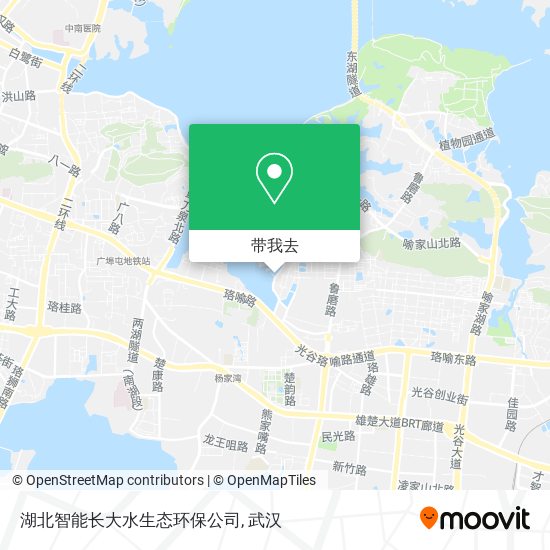 湖北智能长大水生态环保公司地图