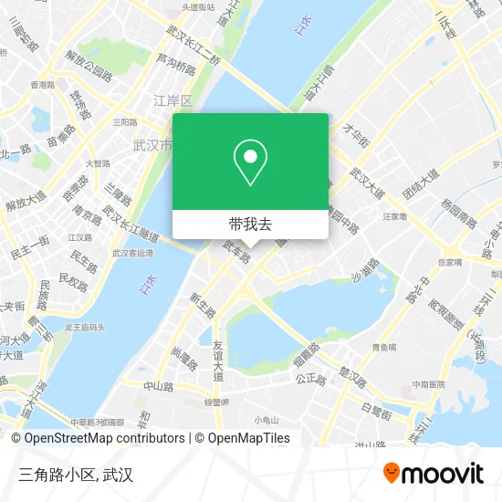 三角路小区地图
