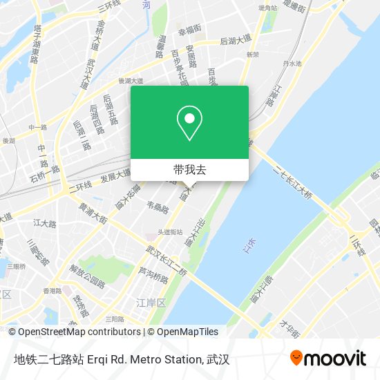 地铁二七路站 Erqi Rd. Metro Station地图