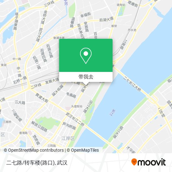 二七路/转车楼(路口)地图