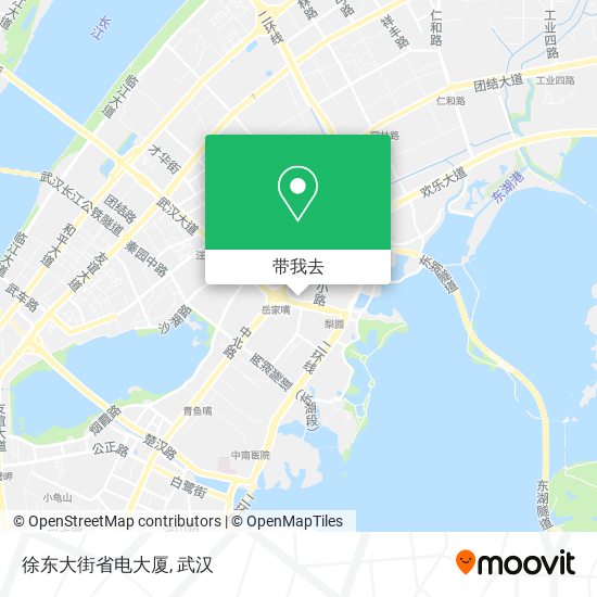 徐东大街省电大厦地图