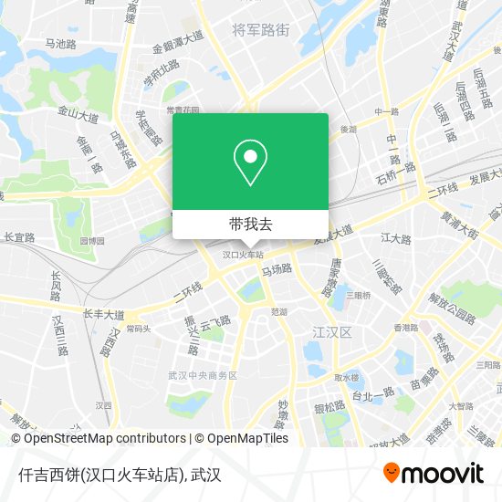 仟吉西饼(汉口火车站店)地图