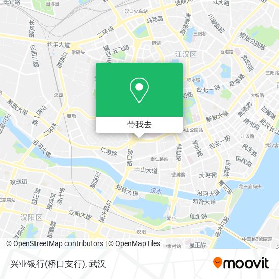 兴业银行(桥口支行)地图