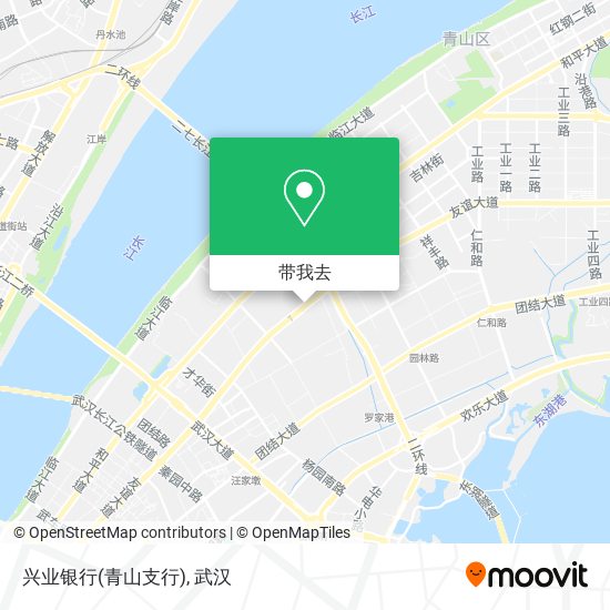 兴业银行(青山支行)地图
