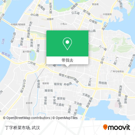 丁字桥菜市场地图