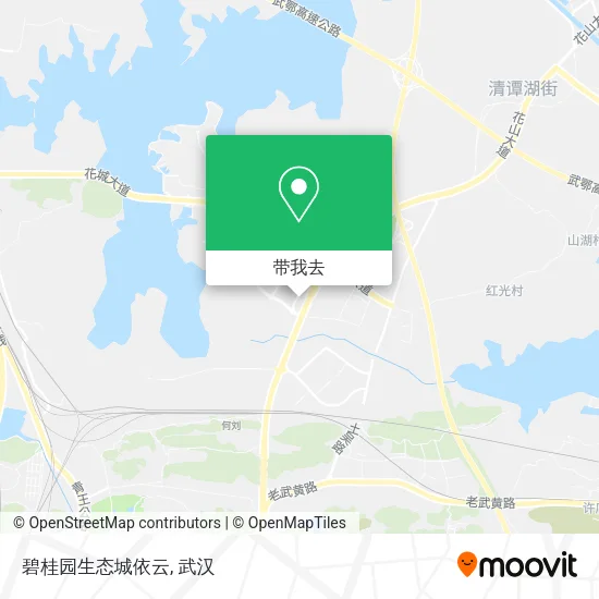 碧桂园生态城依云地图