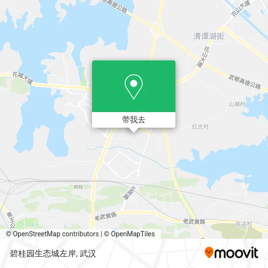 碧桂园生态城左岸地图