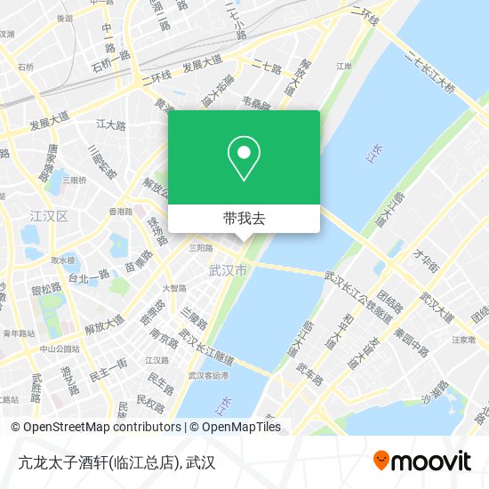 亢龙太子酒轩(临江总店)地图