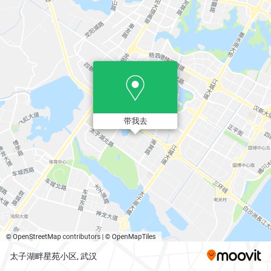 太子湖畔星苑小区地图