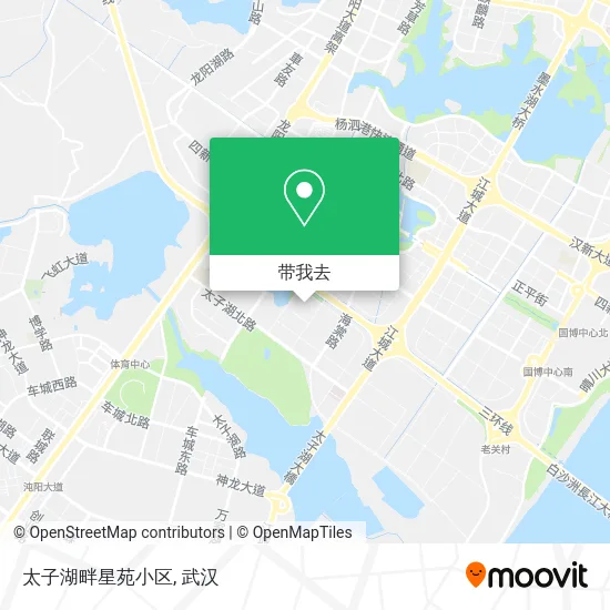 太子湖畔星苑小区地图