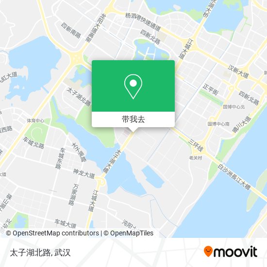 太子湖北路地图