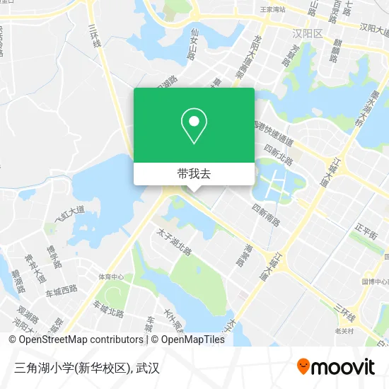 三角湖小学(新华校区)地图