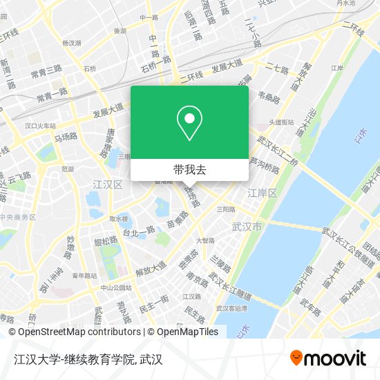 江汉大学-继续教育学院地图