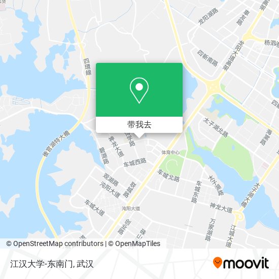 江汉大学-东南门地图