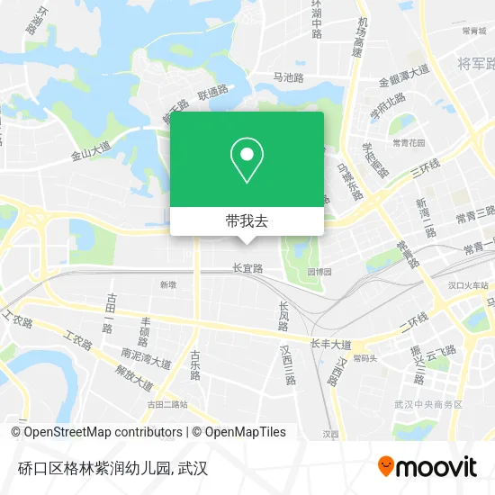 硚口区格林紫润幼儿园地图