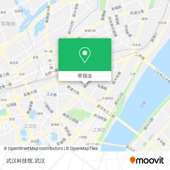 武汉科技馆地图