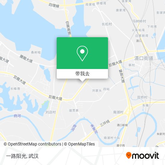 一路阳光地图