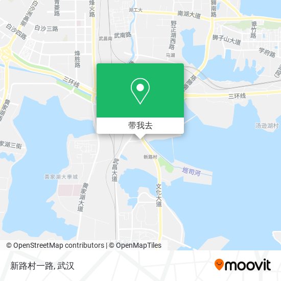 新路村一路地图