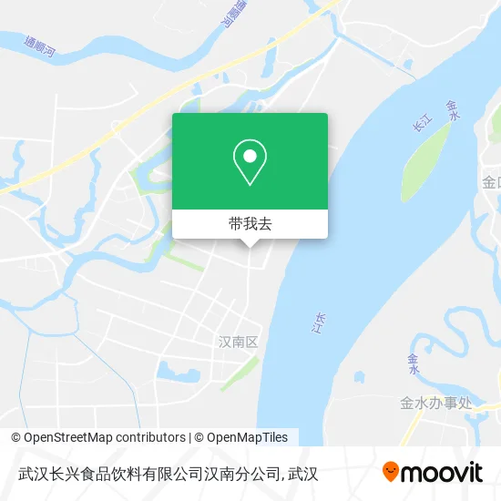 武汉长兴食品饮料有限公司汉南分公司地图