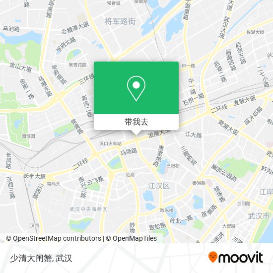 少清大闸蟹地图