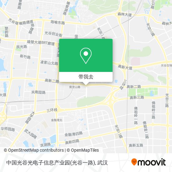 中国光谷光电子信息产业园(光谷一路)地图