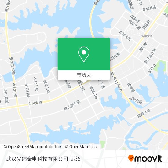 武汉光纬金电科技有限公司地图