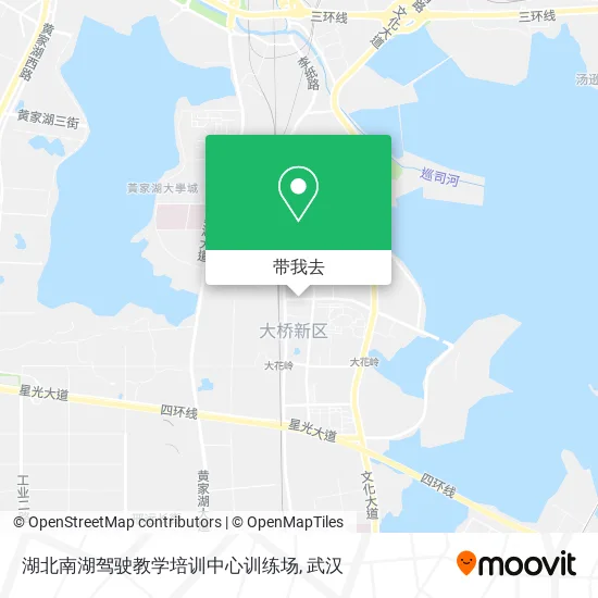 湖北南湖驾驶教学培训中心训练场地图