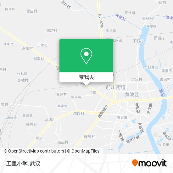 五里小学地图