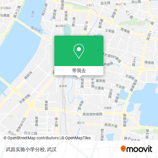 武昌实验小学分校地图