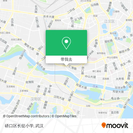 硚口区长征小学地图