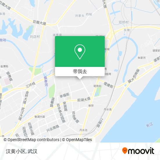 汉黄小区地图