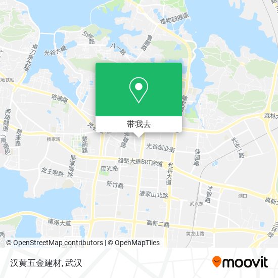 汉黄五金建材地图